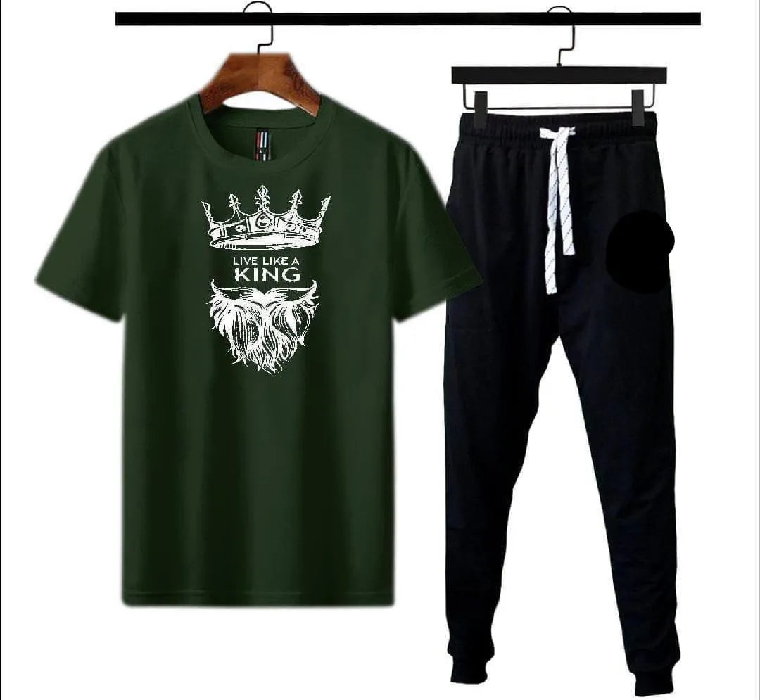 Micro Interlock Printed Track Suit King