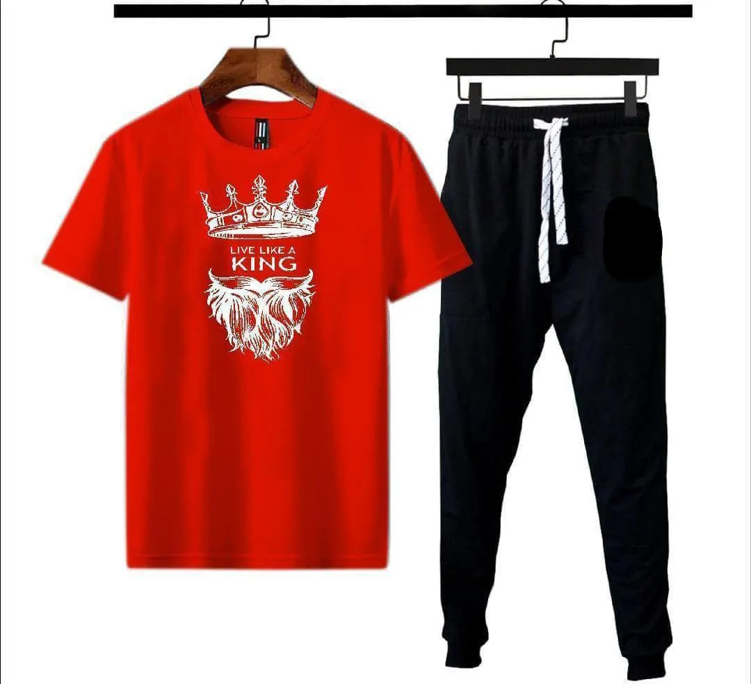 Micro Interlock Printed Track Suit King